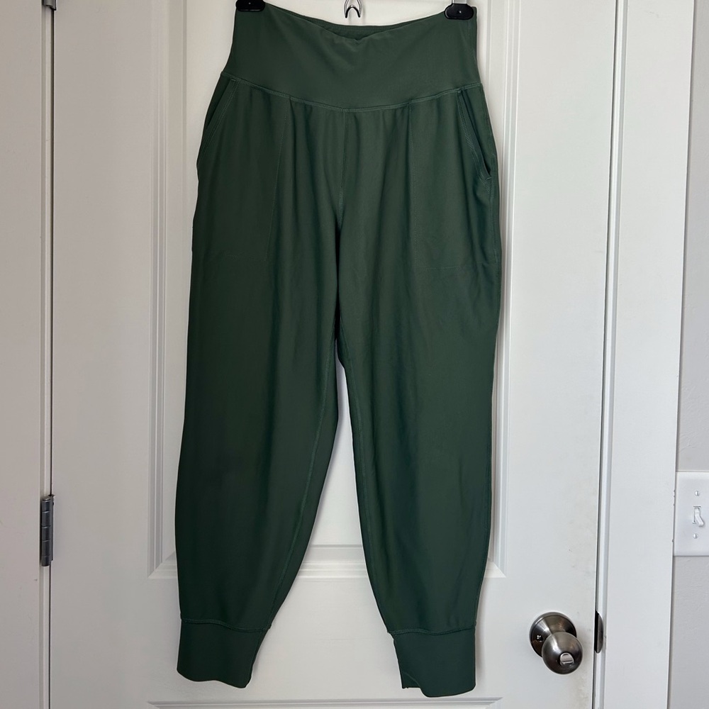 Old Navy Active High-Rise Leggings in Dark Green Medium